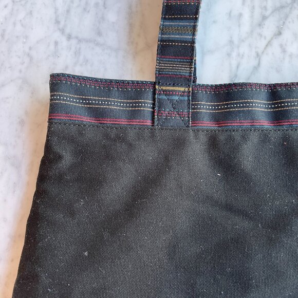 Dakine Striped Trim Black Tote Bag - Picture 7 of 13